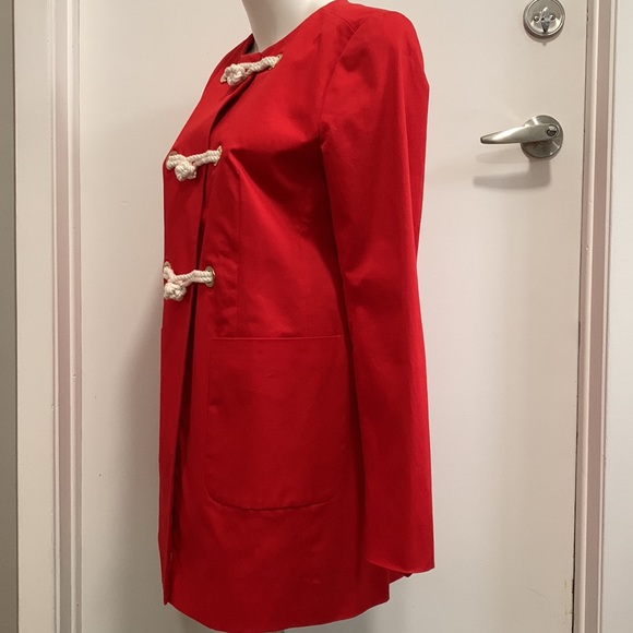 J.CREW red Trenchcoat - Picture 6 of 16